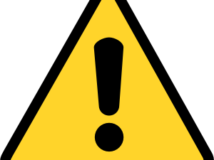 Alert Download Png 300X225 (gold, black)