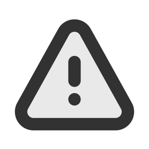 Alert Triangle Free Transparent Png Icon Download (black)