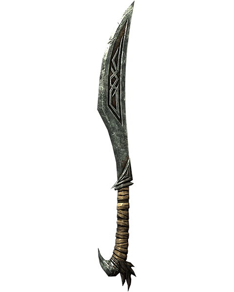 Alessandras Dagger Png Image (gray)