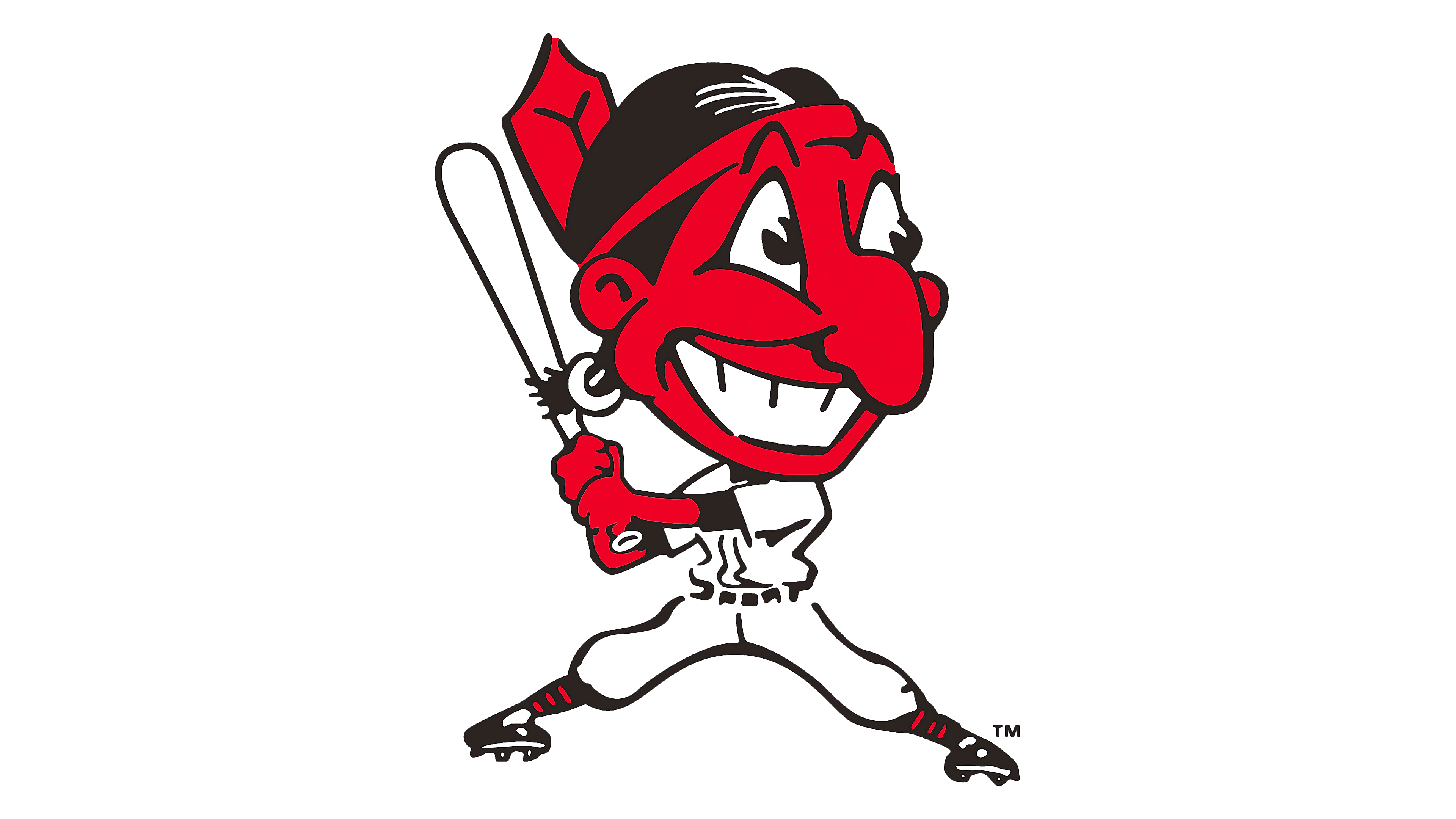 Cleveland Indians Png File (gray, white, black, red)