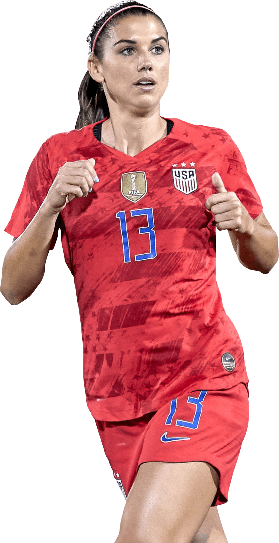 Alex Morgan Png File (black, chocolate, silver)