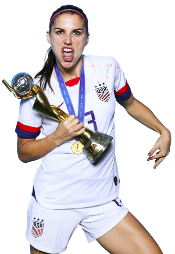 Alex Morgan Png (white, lavender, black)