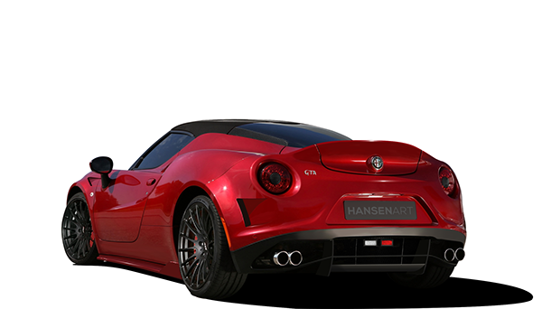 Alfa Romeo 4C Png File (black)