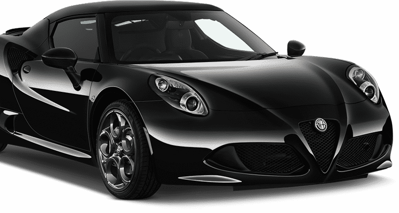 Alfa Romeo 4C Png Picture (black)