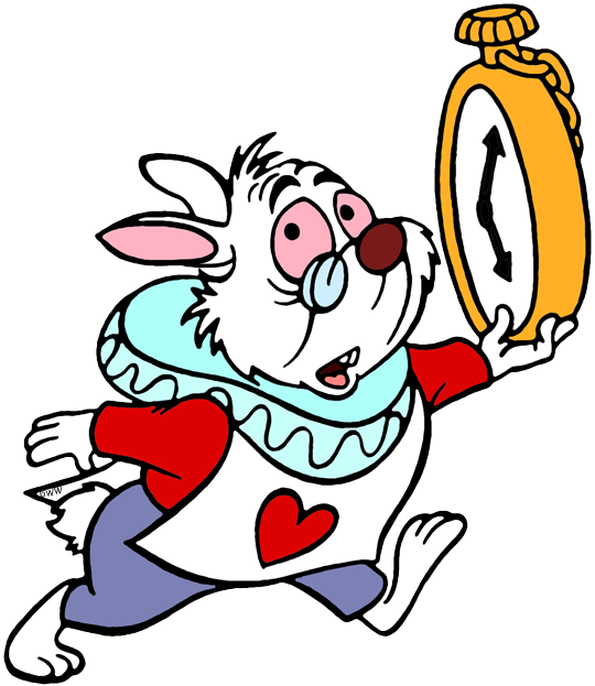 Alice In Wonderland Rabbit Png Free Download (white, mint, red, orange, gray)