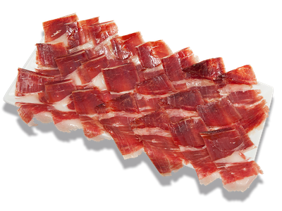 Slices Jamon Png File (black)