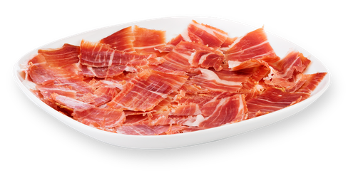 Slices Jamon Png Image (lavender, black, white)