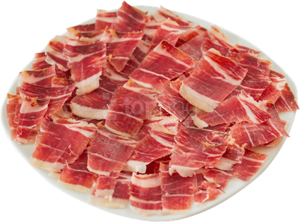 Slices Jamon Png Photos (black, silver, chocolate, beige)