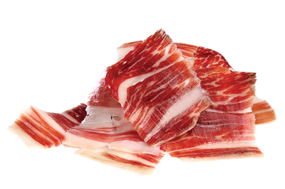 Slices Jamon Png Pic (black, silver, pink, salmon)