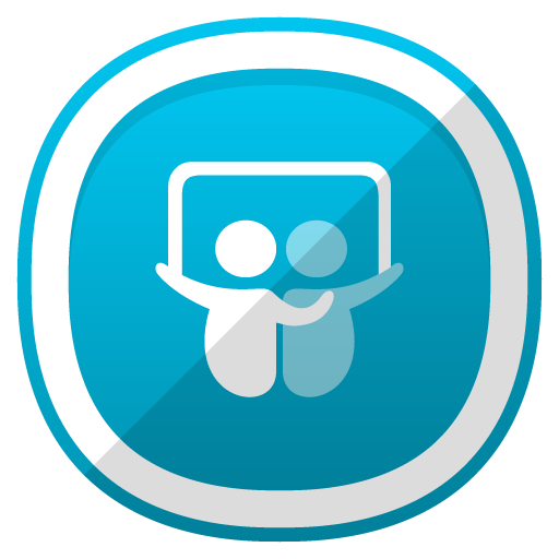 Slideshare Icon Free Transparent Png Icon Download (greenish blue, white, black, lavender, teal)