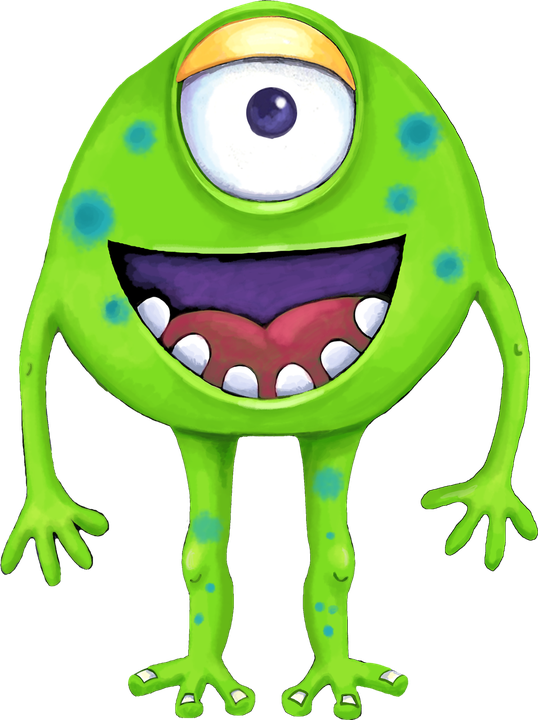 Alien Cartoon Png Isolated Image (white, black, olive)