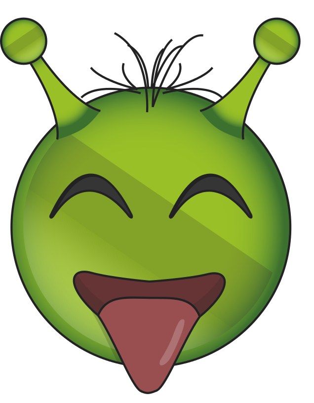 Alien Face Emoji Png Clipart (maroon, black, gray, olive)