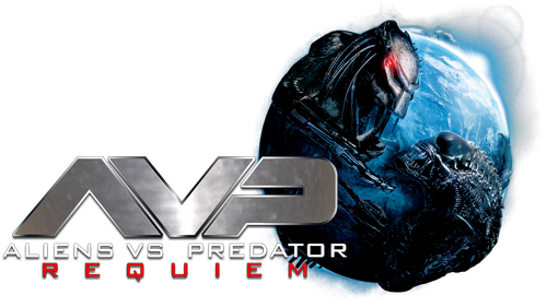 Alien Vs Predator Png Clipart (white, black)