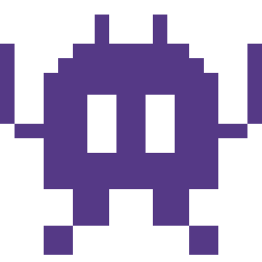 Alien Monster Free Png Icon Download (black, indigo)