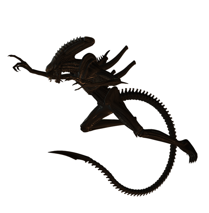 Aliens Movie Png Clipart (black)