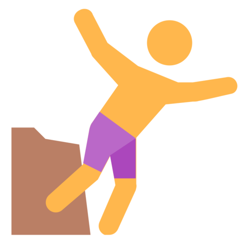 Cliff Jumping Free Transparent Png Icon Download (plum, salmon, black, gray)