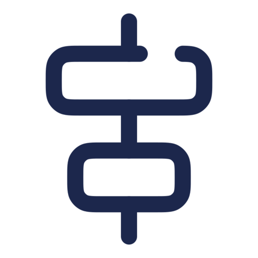 Align Horizontal Center Free Png Icon (navy, black)