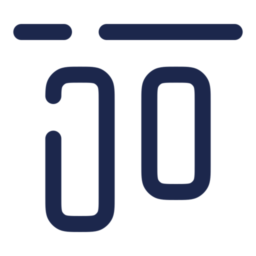 Align Top Free Png Icon Download (navy, black)