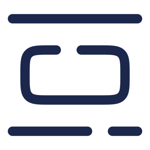 Align Vertical Spacing Free Png Icon Download (navy, black)