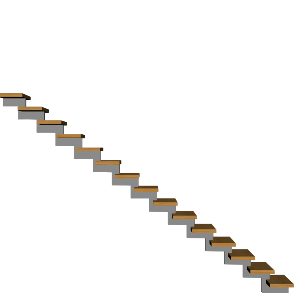 Climbing Stairs Png Image (black, gray)