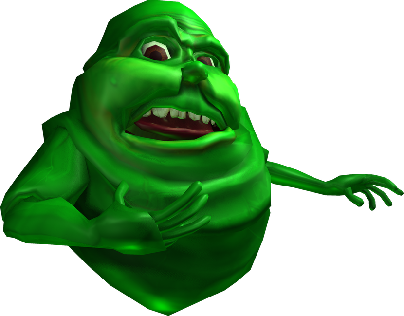 Slimer Png Pic (black)