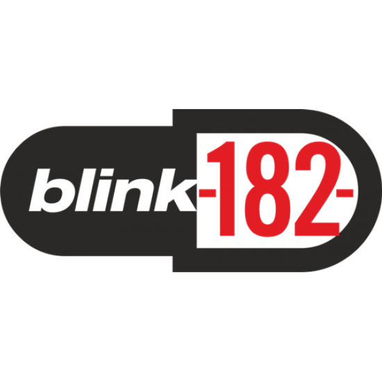 Blink 182 Logo Png Image (white, black, silver, red, gray)