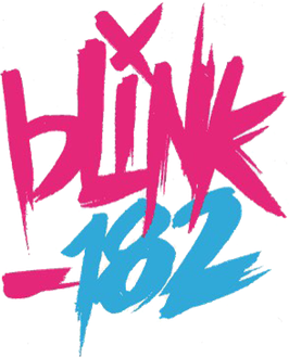 Blink 182 Png Background Image (salmon, greenish blue, black)