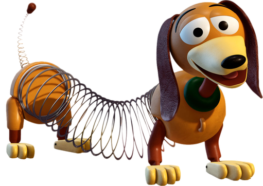 Slinky Dog Png Free Download (black)