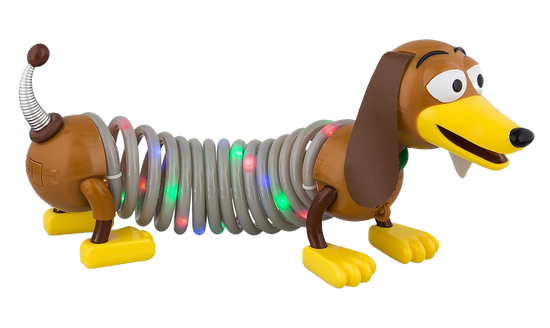 Slinky Dog Png Transparent Image (black, maroon, olive)