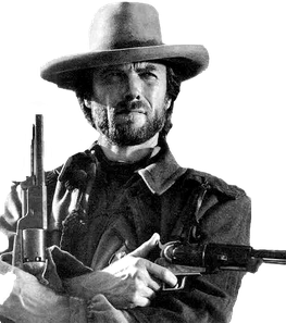 Clint Eastwood Png Isolated Pic (black)