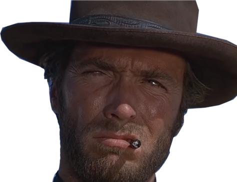 Clint Eastwood Png Picture (black)