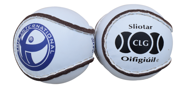 Sliotar Ball Png File (black, silver, lavender)