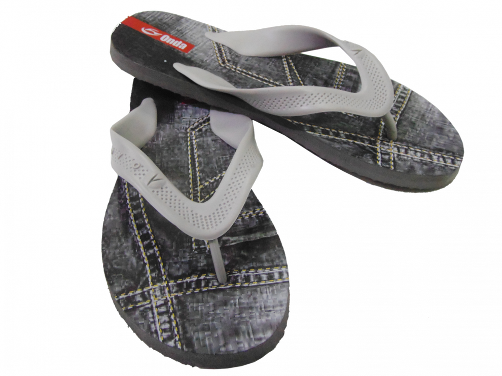 Flip Flops Png Image (indigo, black, gray, silver)