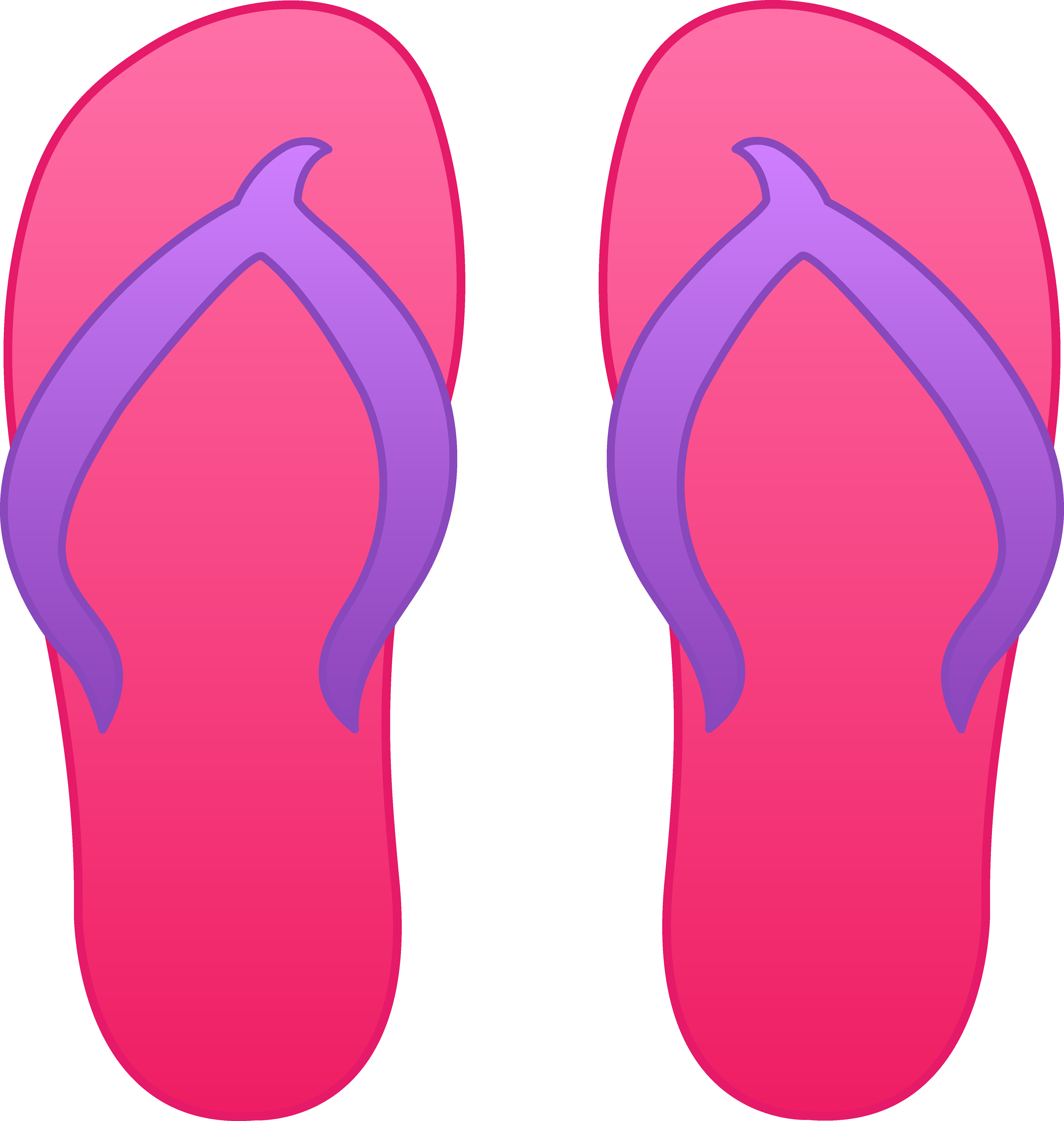 Flip Flops Vector Png Photo (salmon, white)