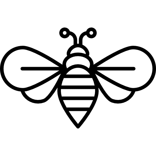 Clipart Honey Bee Vector Png Pic (gray, black, green)