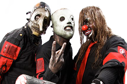 Slipknot Png Clipart Background (black, white)