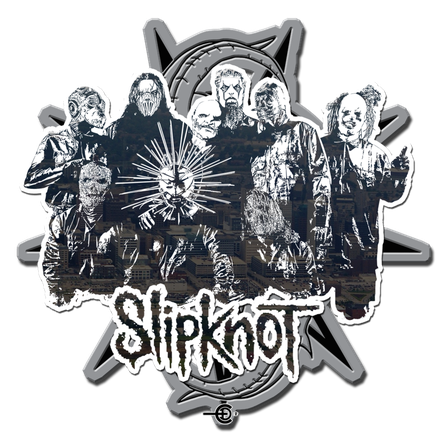 Slipknot Png Transparent (black, white, gray)