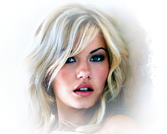 Elisha Cuthbert Png Hd (black, white)