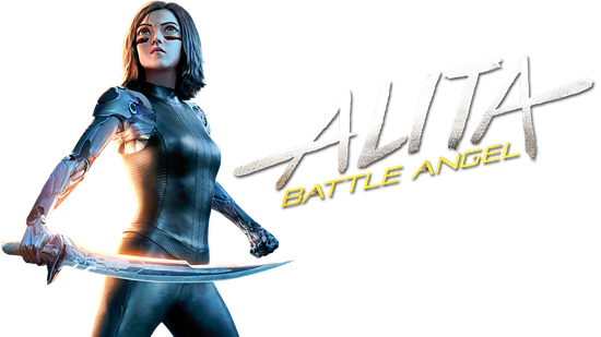 Alita Png Image (white, black)