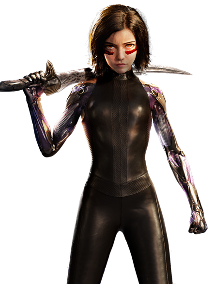 Alita Png Isolated File (black)