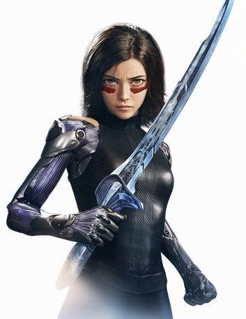 Alita Png Isolated Pic (lavender)