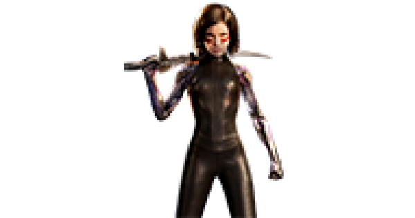 Alita Transparent Png (white, black, silver)