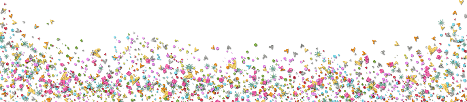 Glitter Celebration Transparent Png (black)