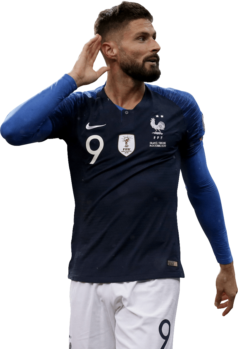 Olivier Giroud France Png Hd (black)