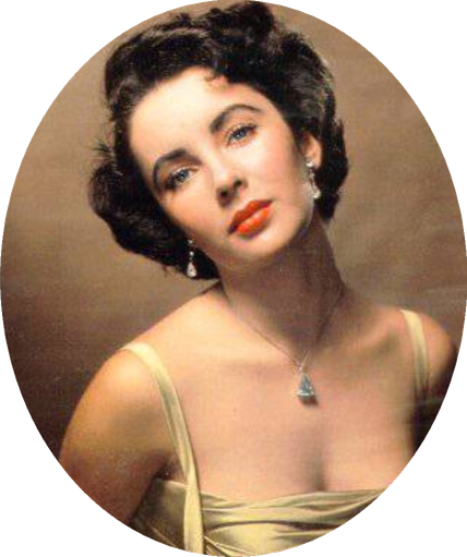 Elizabeth Taylor Png Hd (salmon, black, gray)