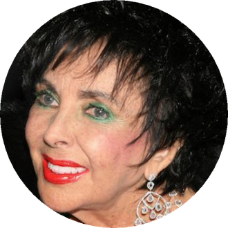 Elizabeth Taylor Png Image (black)