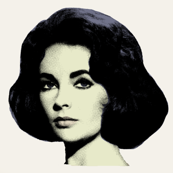 Elizabeth Taylor Png Photo (black, silver, beige)