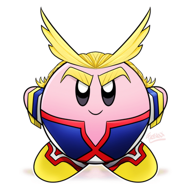 All Might Download Png Image (pink, black)