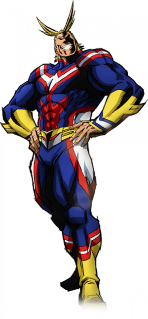 All Might Png Hd (black)