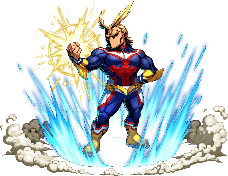 All Might Png Isolated Pic (white, lavender, black)